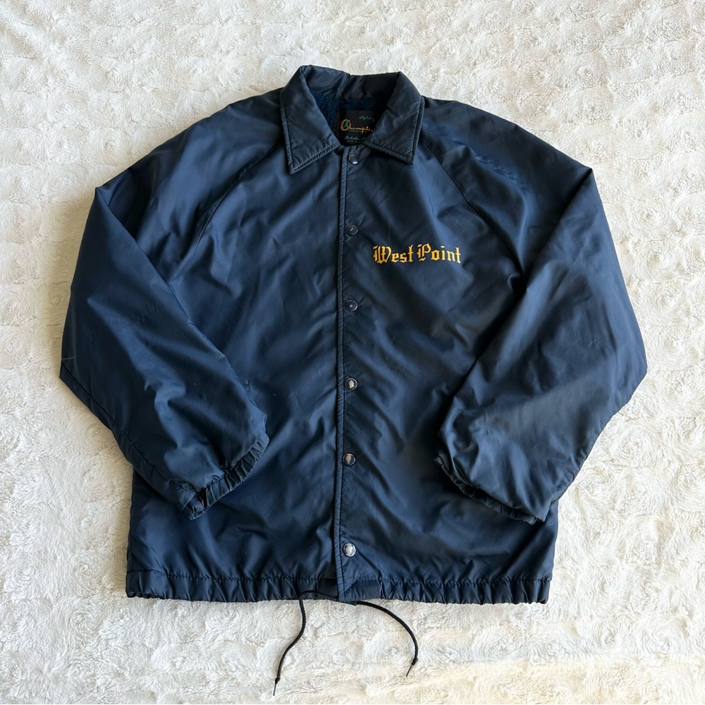 Vintage Army West Point Jacket Mens Small Navy Champion 60s Blackletter Military